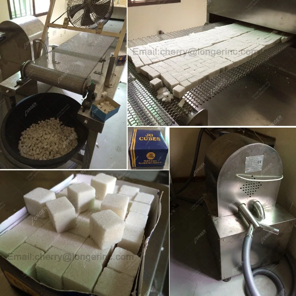 Factory Made Complete Sets Lump Sugar Making Machine Automatic Cube