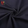 Black cotton bamboo soccer single jersey fabric material for sportswear