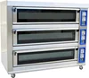 Commercial bakery electric cake oven 3 deck 9 trays for pizza