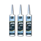 MS polymer based strong bonding paintable seal glue