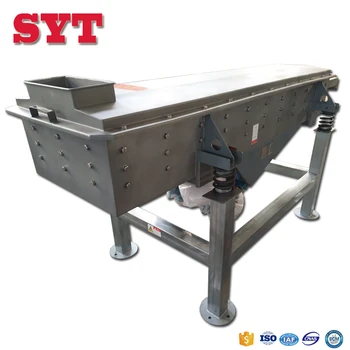 linear vibration sieve rectangular vibrating screen for coal