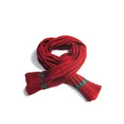 acrylic chunky knit santa scarf wholesale