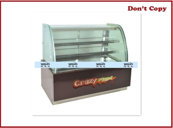 Cake diaplay chiller / chocolate counter display from Yoslon