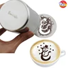 stainless steel heart shape coffee and cake art mold, coffee stencils