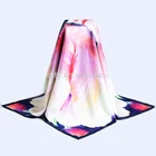 High Quality Twill Jingpin Silk Scarf Custom Digital Print