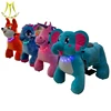 Hansel shopping mall electric plush motorized animals for sale