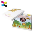 custom design lovely gift box for hardcover children book printing