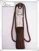 deep brown curtain accessories tieback & tie back, crystal fabric tiebacks for curtain decor