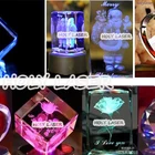 3d laser crystal printer crystal glass laser printer