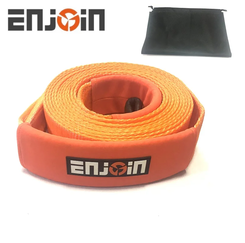 ENJOIN 3''x 30' 30000lbs tow strap Personality packaging tool heavy duty strap for towing cars