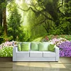 Nature wallpaper forest designs wall paper 3d mural for home decoration