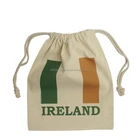 Custom Cotton Pouches/Logo Printed Cotton Jewelry Pouch