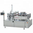 Automatic intelligent Rotary Vacuum Packaging Machine For Cup Filler With Perform Bag Packing