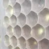 CNC 3d White Marble 3D Tile Wall Panel Engraved Tile FSMP-137