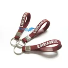 Fashion colorful silicone key chain with personalized customized logo