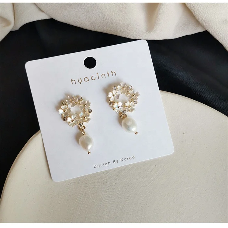 Trendy Pearl Earring Needle Flower 925 Silver Earrings Women Freshwater Pearl Studs Earrings, Silver/kc gold
Trendy Pearl Earring Needle Flower 925 Silver Earrings Women Freshwater Pearl Studs Earrings, Silver/kc gold