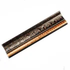 Black and Gold PS Plaster Picture Interior Material Decoration Frame Moulding