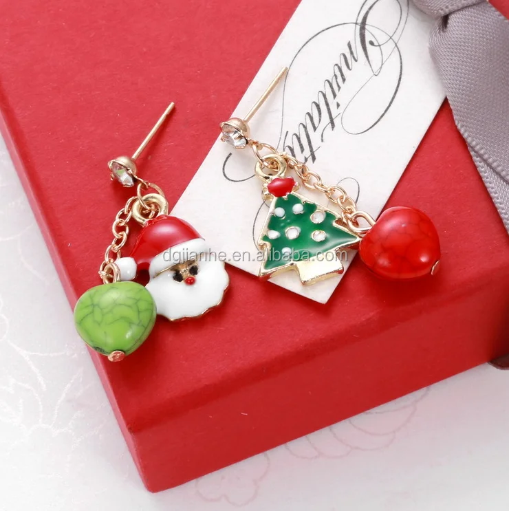 product name: the latest fashion earrings christmas gift