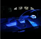4pc 3W *3 LED IP68 waterproof blue pod led light for boat