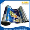 Snack use plastic packaging/multilayer laminated food packaging roll for snacks chips packing bags/spaghetti plastic bags