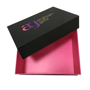 matt paper cosmetic boxes with lids