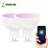 5W MR16 GU5.3 Tuya APP Controlled Smart WiFi Spotlight for Home Decoration Compatible with Alexa/IFTTT/Google Home