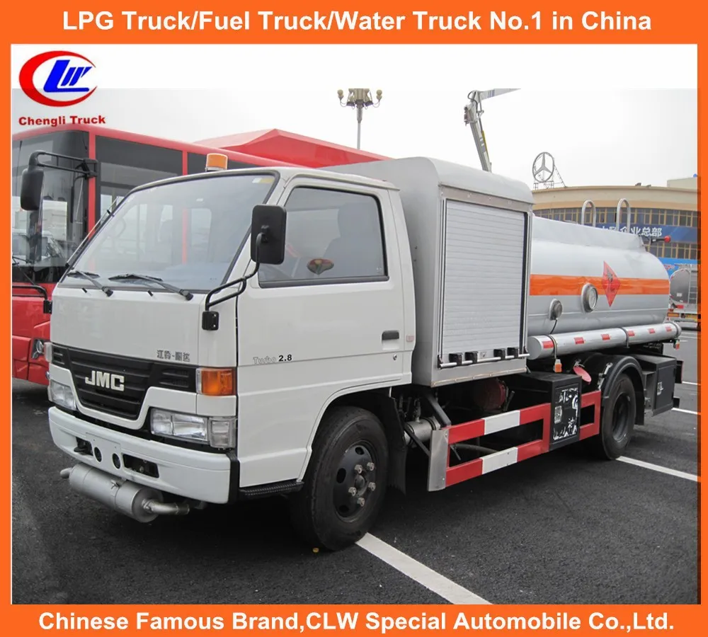 Capacity Fuel Dispenser Truck in JMC Brand 4000L Tanker