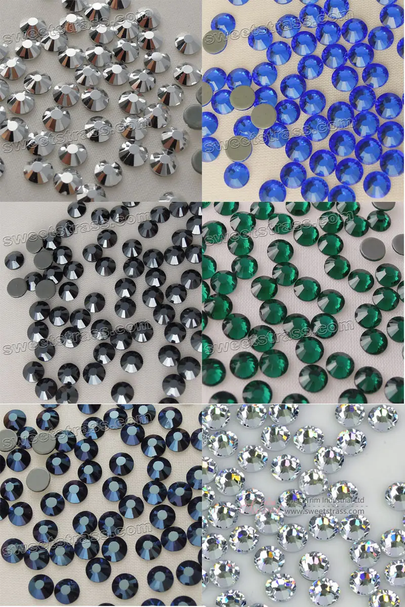 cristales hotfix de proteínas  ss6 2mm