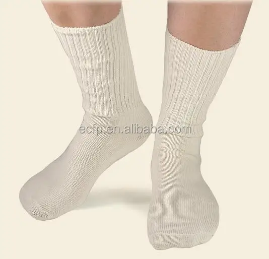 Wholesale organic socks 100% cotton no dye no color chemical free for skin allergy chemically allergy