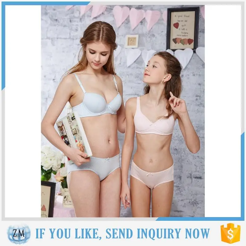 two girls offering underwear