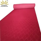 Nonwoven needle punched design luxury stair red carpet runner