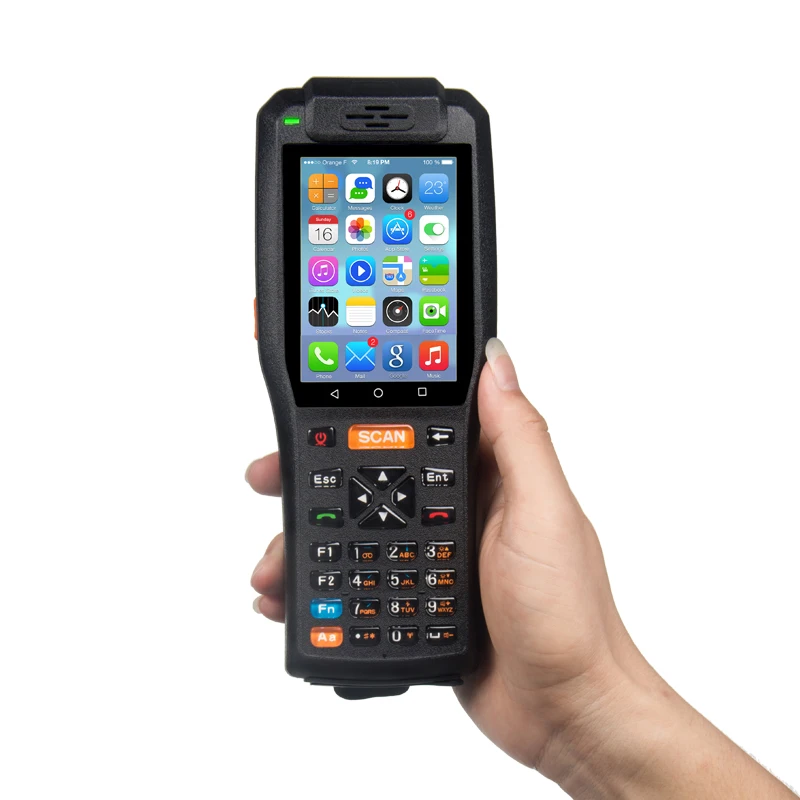 Handheld Android PDA Data Collection Terminal with Thermal Printer RFID Smart Card Reader Laser Barcode Scanner industrial
Handheld Android PDA Data Collection Terminal with Thermal Printer RFID Smart Card Reader Laser Barcode Scanner industrial