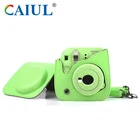 Leather Camera Case Bag Cover for Fujifilm Instax Mini 9 / Mini 8 / 8+