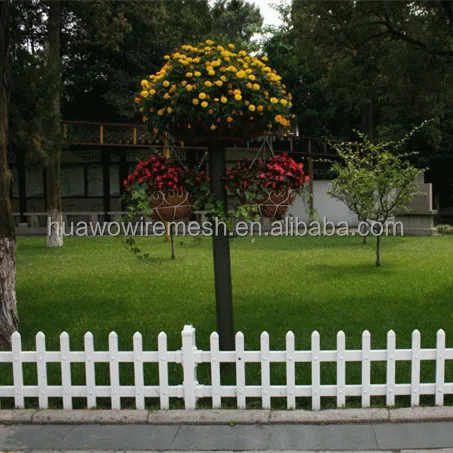 Good price PVC small garden privacy fence
