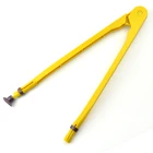 Plastic Demonstration Geometry Tool Blackboard Compasses with Chalk for Math Circle Drawing