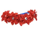 Halloween skull headband Day of the dead decorations hair clasp