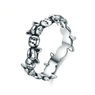 Cool Animal Head Jewelry Unique 925 Sterling Silver French Bulldog Band Ring, As pictures
Cool Animal Head Jewelry Unique 925 Sterling Silver French Bulldog Band Ring, As pictures