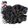 Superlove Cuticle Aligned Machine Double Drawn Weft 12A water wave weave hairstyles bundles Malaysian remy water curl weave