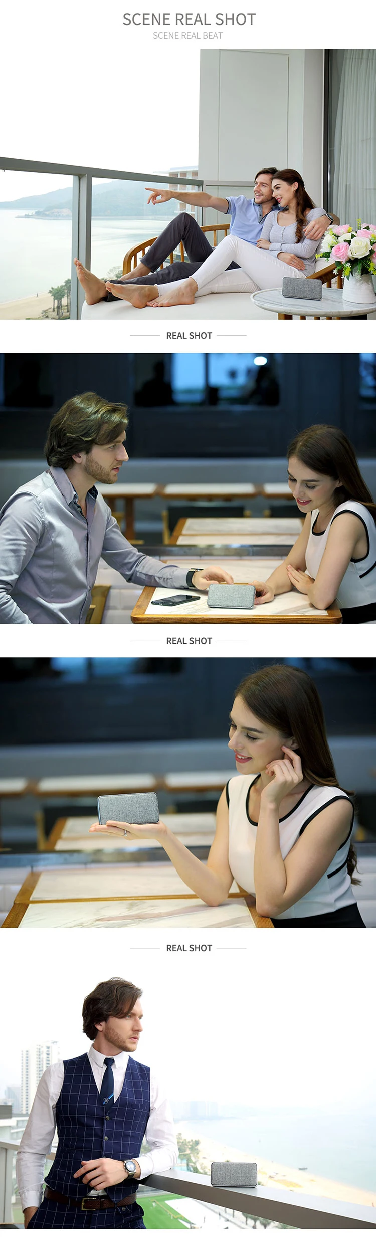 BMQ new portable mini fabric mobile power subwoofer wireless bluetooth speaker - ANKUX.COM