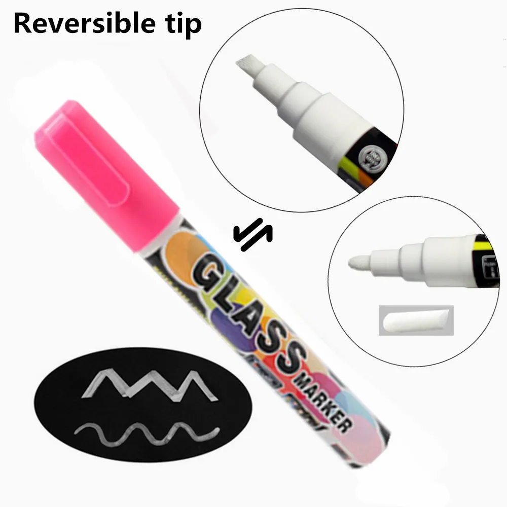 durable PVC removable chalkboard label
