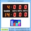 led tennis scoreboard led sports stadium perimeter billboard panel score led boards
