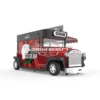 JEKEEN electric fast food truck mobile food cart trailer hot dog vending cart ice cream push cart of Dio