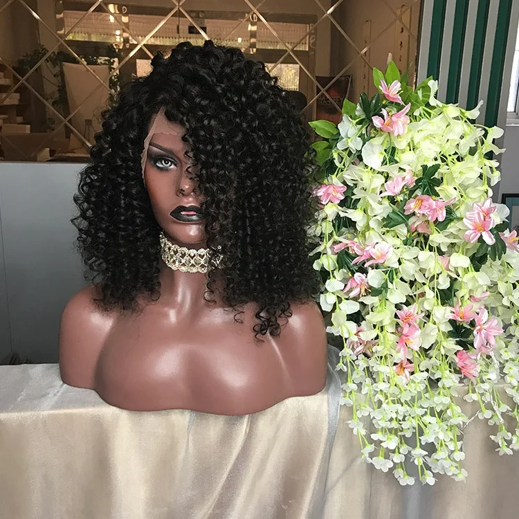 SHY Hair 18 Inch 180% Density Curly Lace Wigs Lace Front Wig Curly Wigs For Black Women Afro Curly Hot Style
SHY Hair 18 Inch 180% Density Curly Lace Wigs Lace Front Wig Curly Wigs For Black Women Afro Curly Hot Style
