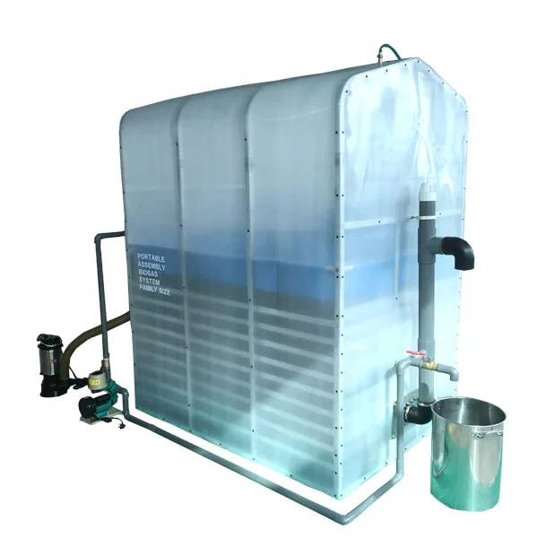 China Marke Puxin Besten Preis Mini Portable Montage Biogasanlage