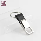 Leather keychain,mens keychain,swivel clasp attaches to belt loops