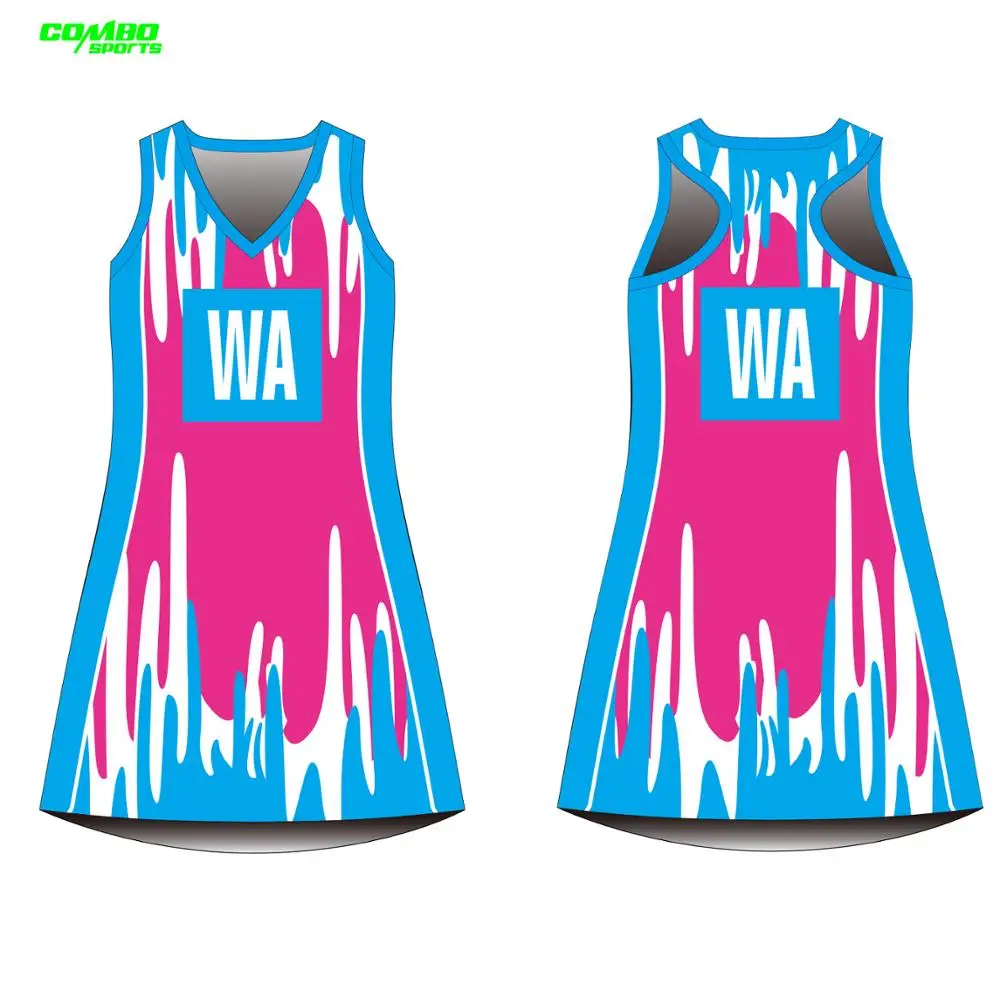 profession production wholesale slim fit your own design netball dress/netball uniforms, Pantone color
profession production wholesale slim fit your own design netball dress/netball uniforms, Pantone color