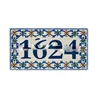 New hot sale new-coming number hand painted ceramic tile