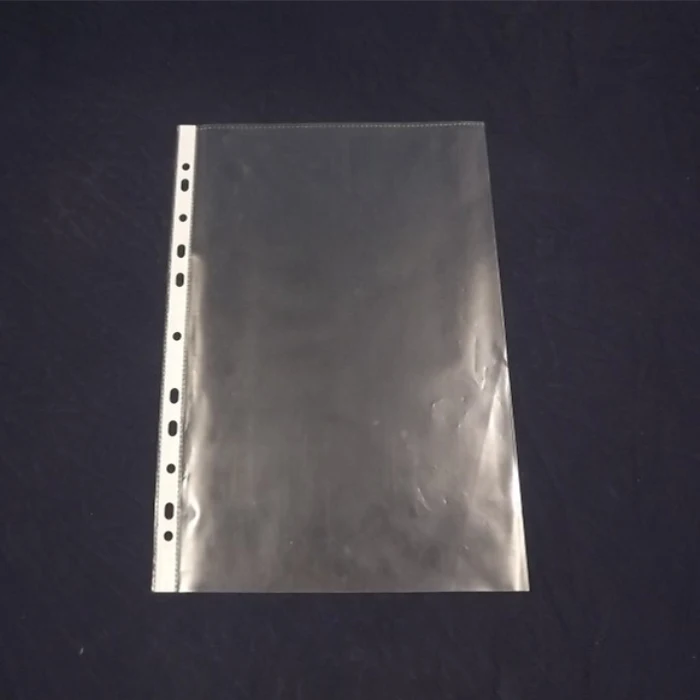 Super Design Transparent Pocket Clear Plastic Folder Sheet Protectors