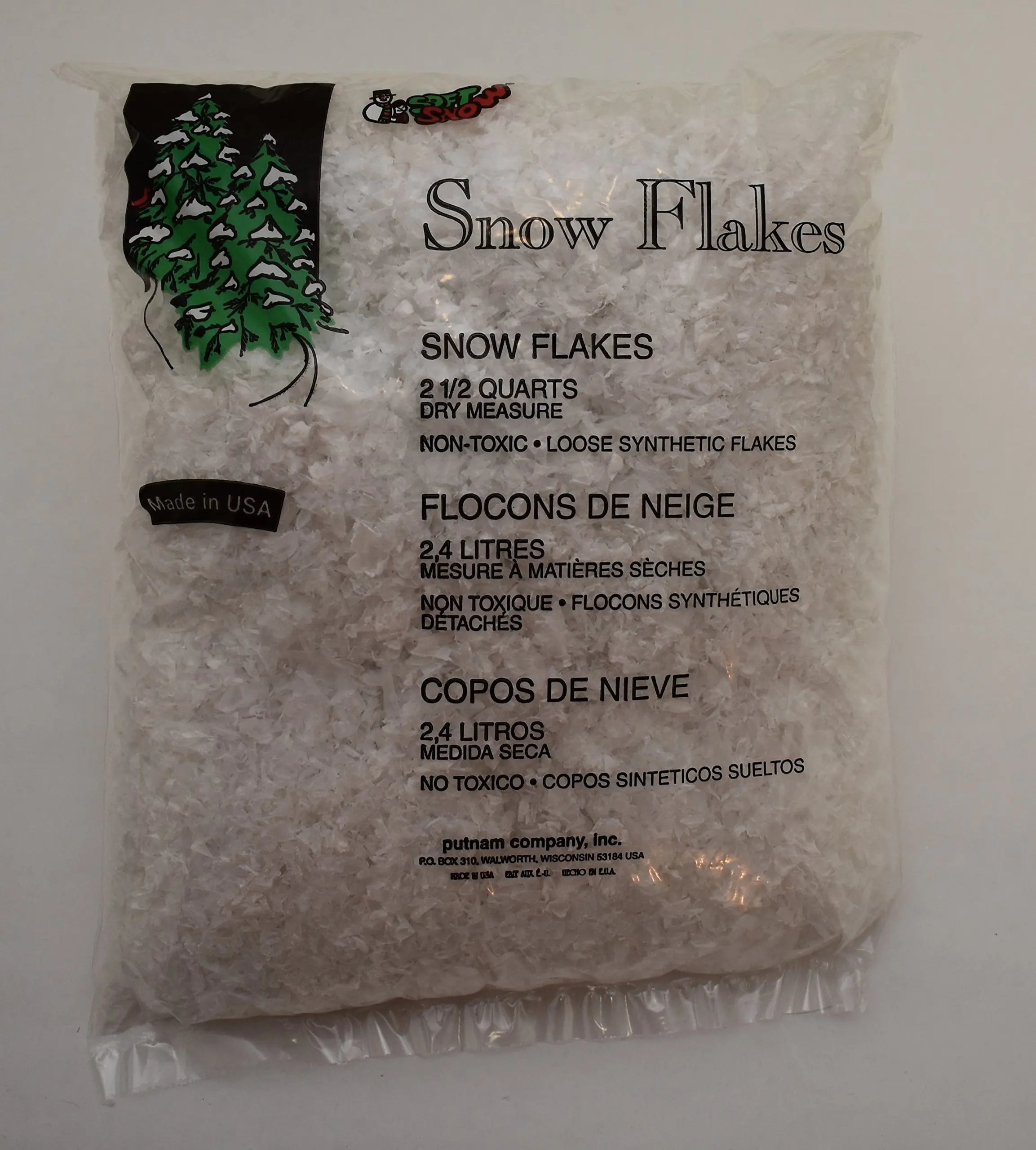 fake snow flakes