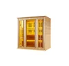 Infrared sauna steam room with infrared led for personal care